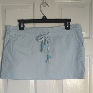 Jennifer Lopez Light Blue Skirt